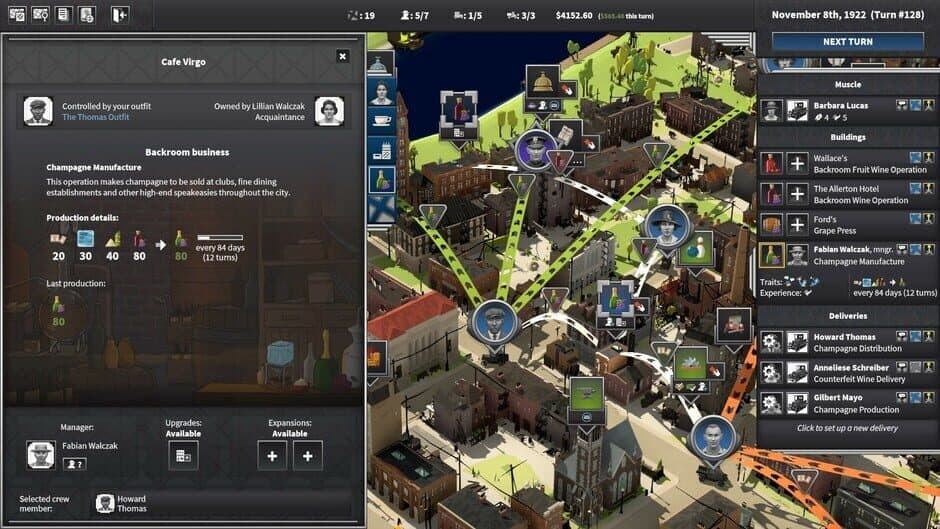 Скриншот 2 из City of Gangsters: Deluxe Edition