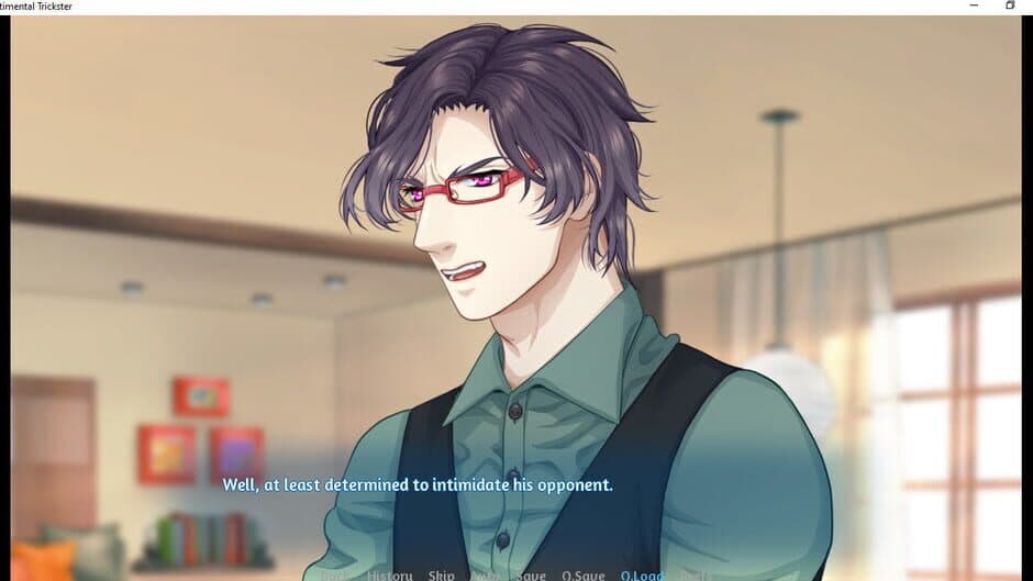 Скриншот 1 из Sentimental Trickster: Yaoi BL Gay Visual Novel