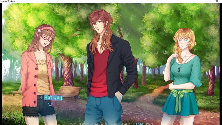 Скриншот 4 из Sentimental Trickster: Yaoi BL Gay Visual Novel