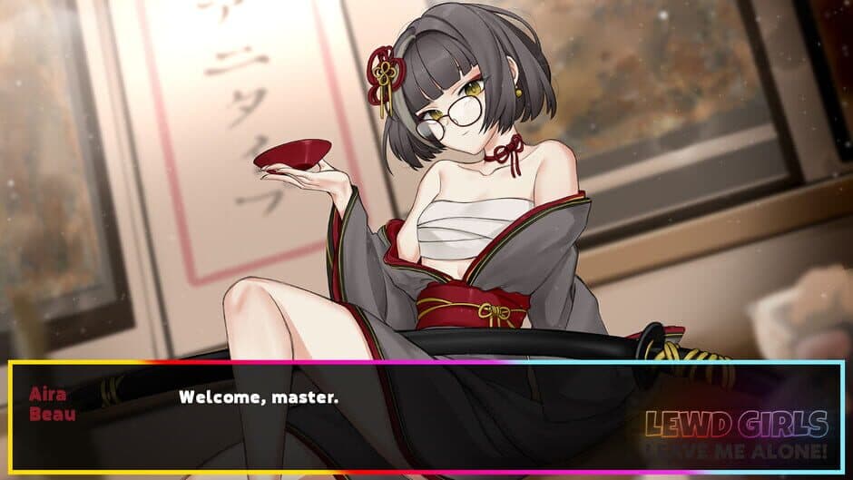 Скриншот 4 из Lewd Girls, Leave Me Alone! I Just Want to Play Video Games and Watch Anime!: Hentai Edition