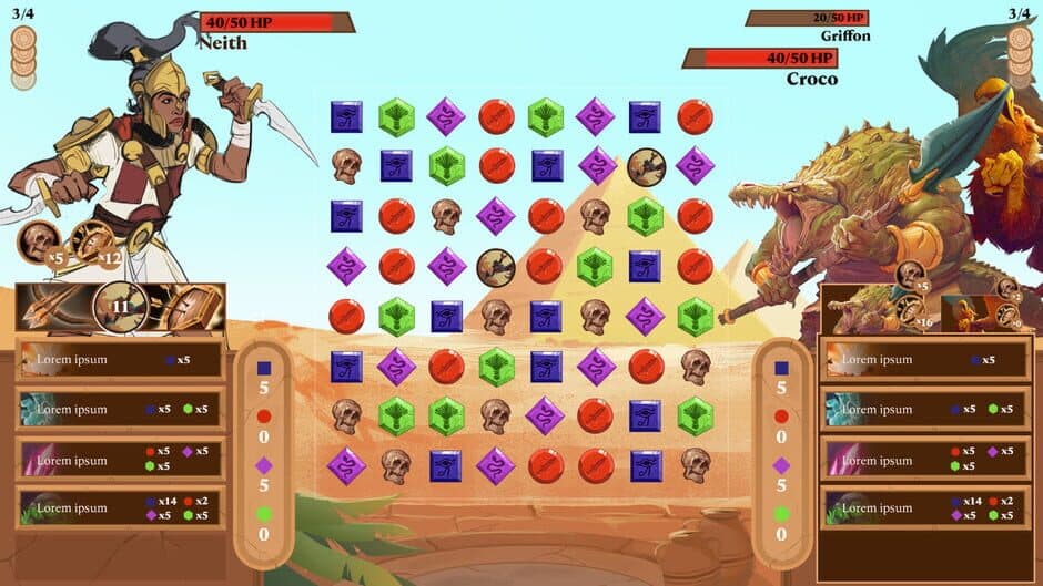 Скриншот 1 из Match on the Nile