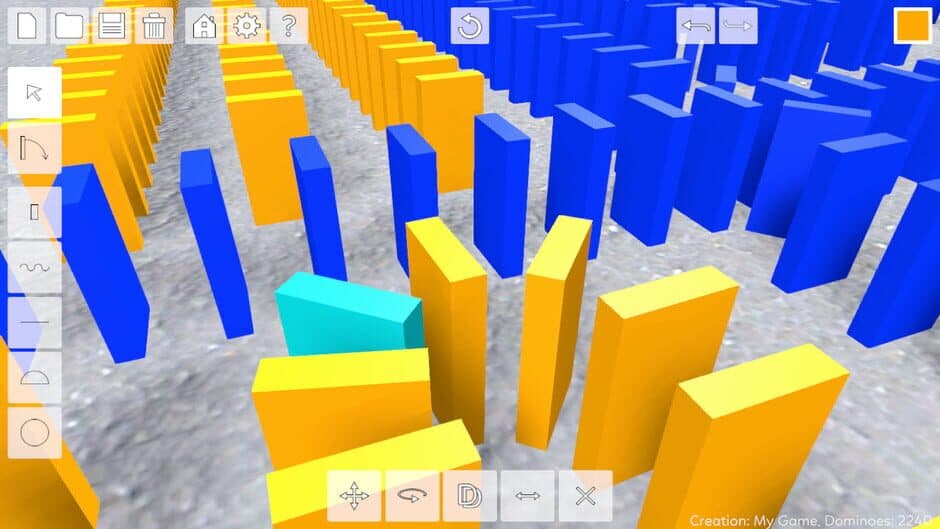 Скриншот 1 из Domino Effect: Build and Topple