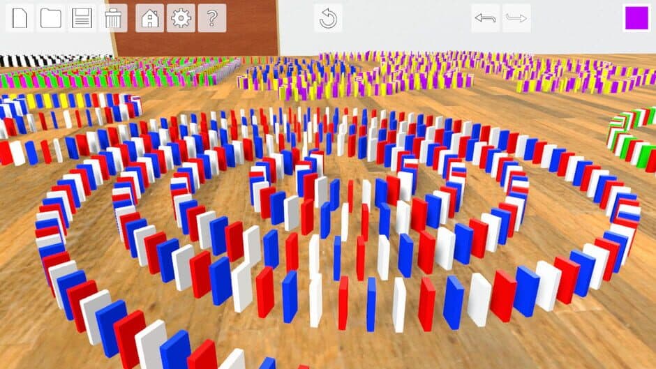 Скриншот 2 из Domino Effect: Build and Topple