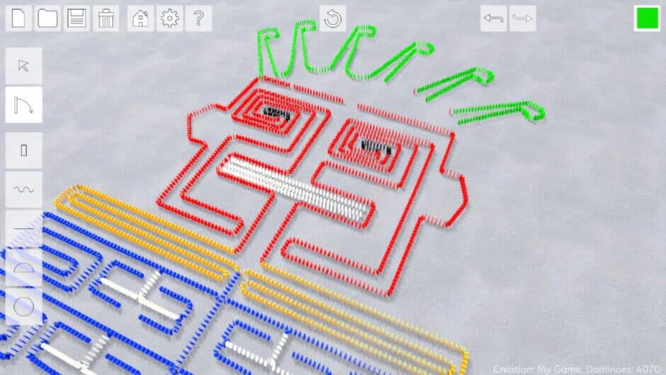 Скриншот 4 из Domino Effect: Build and Topple