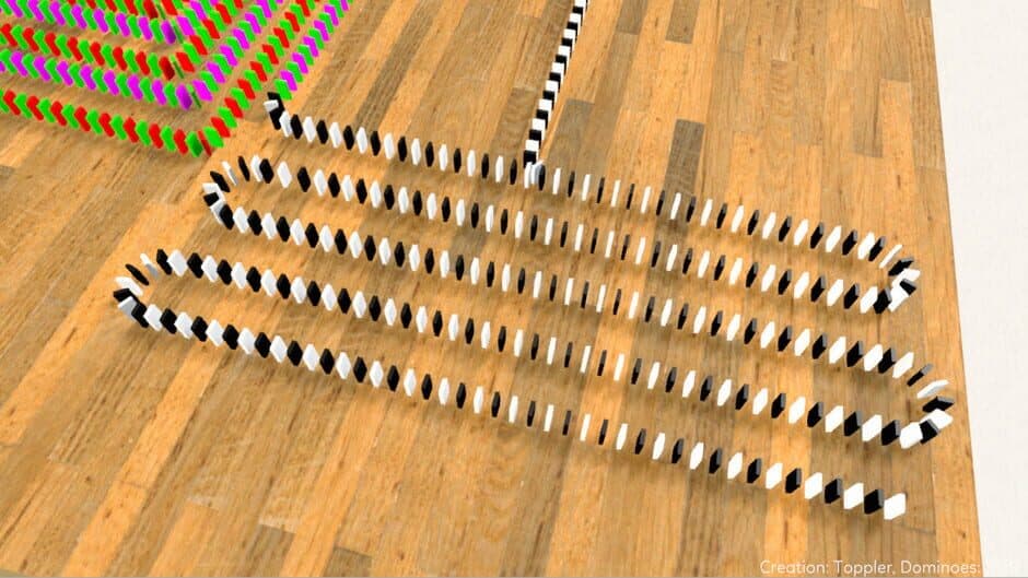 Скриншот 9 из Domino Effect: Build and Topple