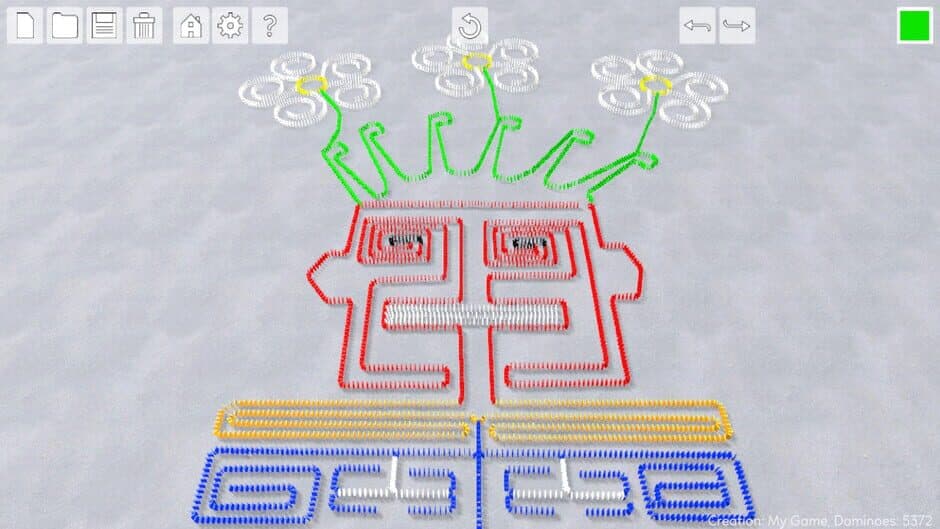 Скриншот 10 из Domino Effect: Build and Topple