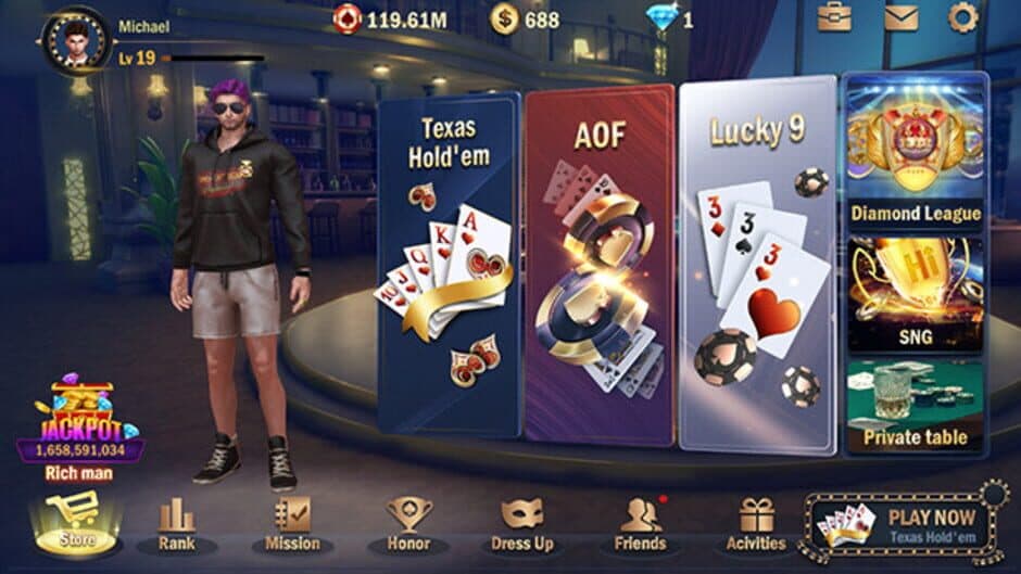 Скриншот 2 из Hi Poker 3D: Texas Holdem