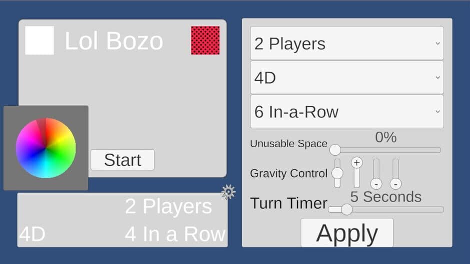 Скриншот 4 из MultiDimensional 4-in-a-row