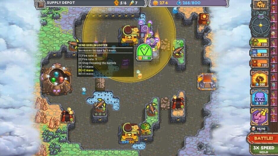 Скриншот 8 из Cursed Treasure 2: Ultimate Edition - Tower Defense