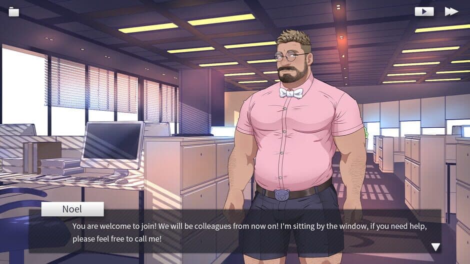 Скриншот 3 из Uncle Office: Uncle Dating Simulator