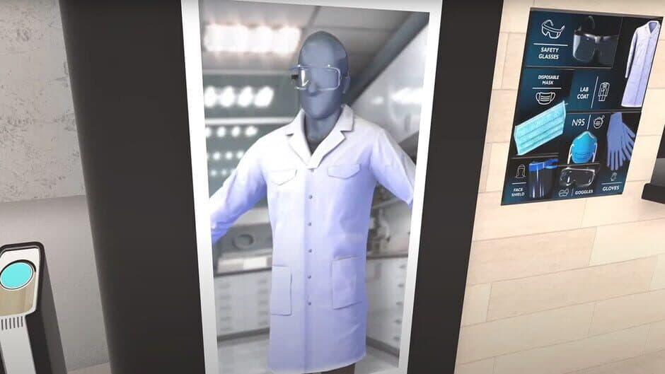 Скриншот 4 из LabTrainingVR: Personal Protective - Equipment Edition