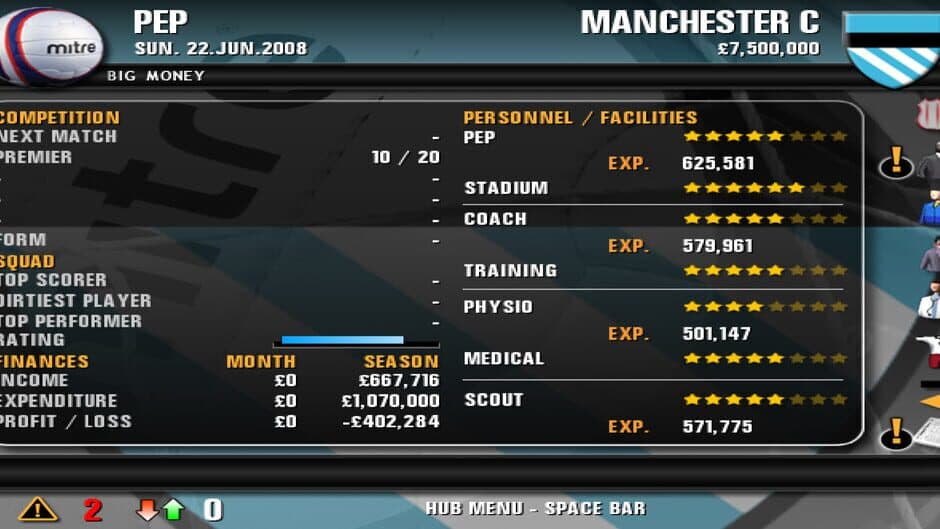 Скриншот 9 из Premier Manager 09