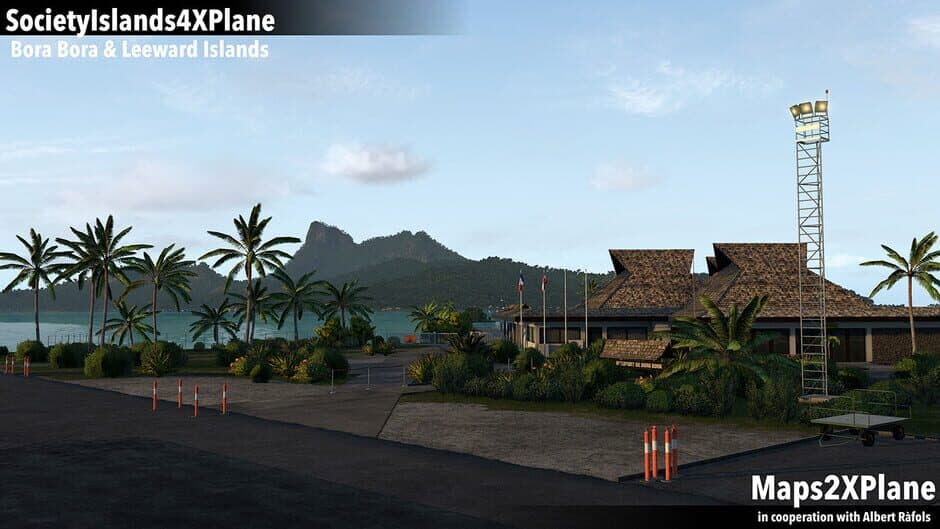 Скриншот 11 из X-Plane 11: Aerosoft - Society Islands XP: Bora Bora & Leeward Islands