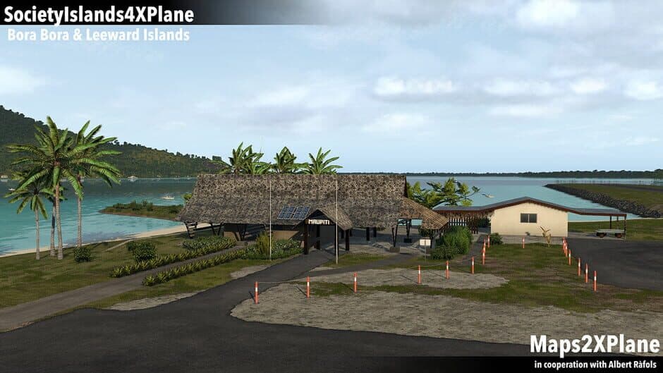 Скриншот 10 из X-Plane 11: Aerosoft - Society Islands XP: Bora Bora & Leeward Islands