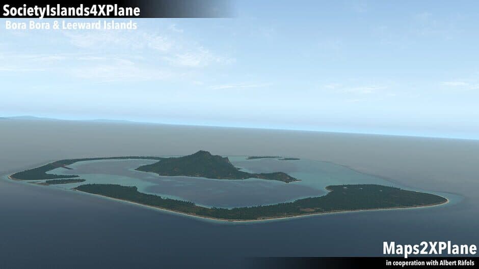 Скриншот 9 из X-Plane 11: Aerosoft - Society Islands XP: Bora Bora & Leeward Islands