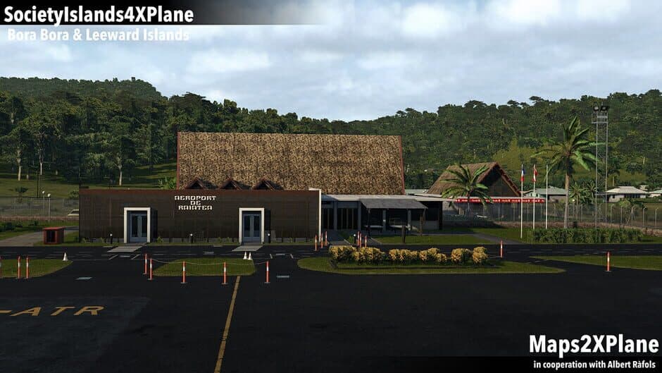 Скриншот 8 из X-Plane 11: Aerosoft - Society Islands XP: Bora Bora & Leeward Islands