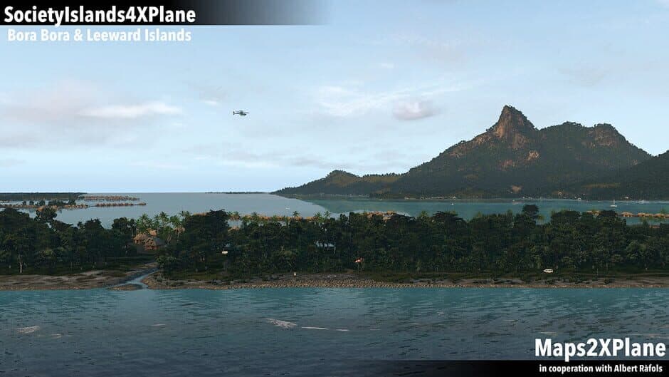 Скриншот 6 из X-Plane 11: Aerosoft - Society Islands XP: Bora Bora & Leeward Islands