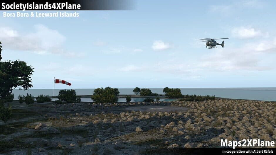 Скриншот 3 из X-Plane 11: Aerosoft - Society Islands XP: Bora Bora & Leeward Islands