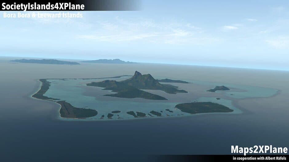 Скриншот 2 из X-Plane 11: Aerosoft - Society Islands XP: Bora Bora & Leeward Islands