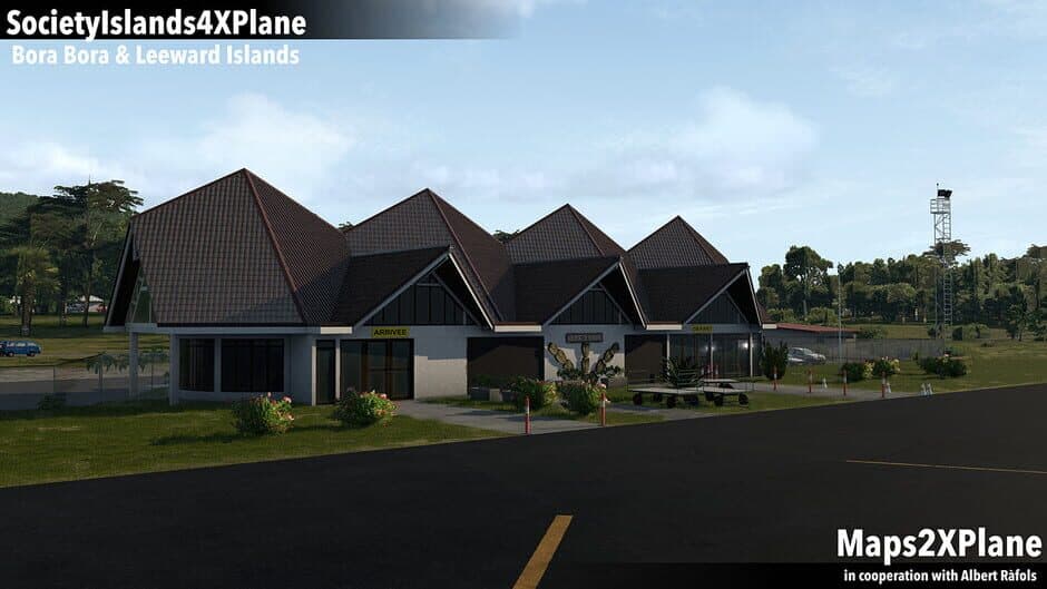 Скриншот 1 из X-Plane 11: Aerosoft - Society Islands XP: Bora Bora & Leeward Islands