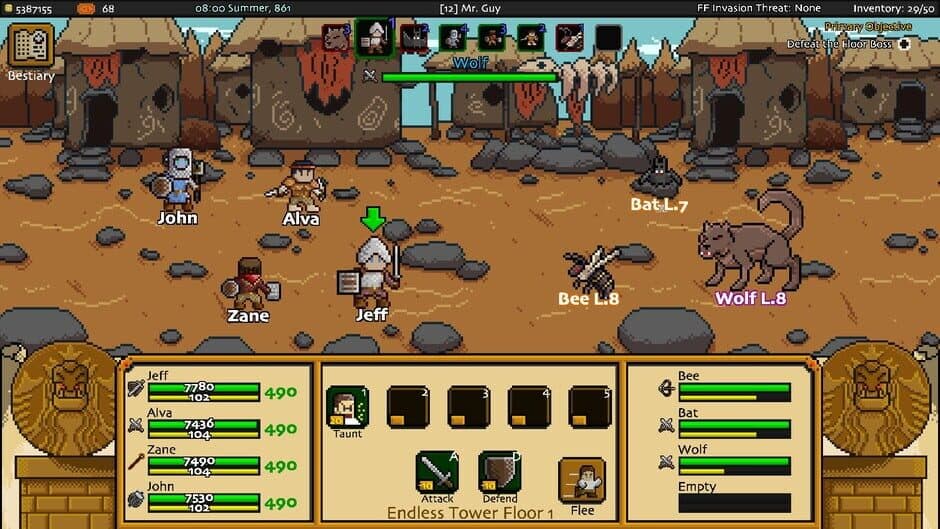 Скриншот 4 из Adventurer Manager: Endless Tower