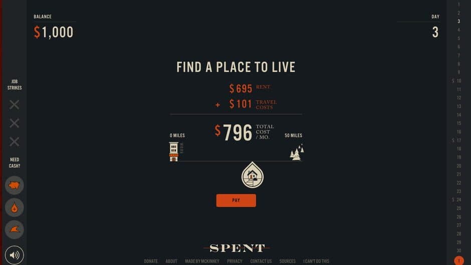 Скриншот 1 из Spent