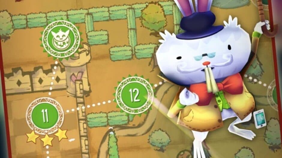 Скриншот 2 из Alice in Wonderland: Puzzle Golf Adventures
