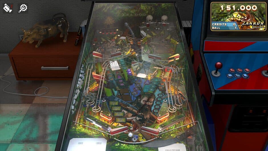 Скриншот 2 из Zaccaria Pinball: Zankor Deluxe Pinball Table
