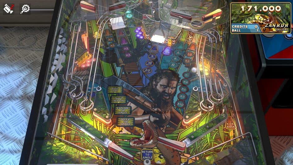 Скриншот 3 из Zaccaria Pinball: Zankor Deluxe Pinball Table
