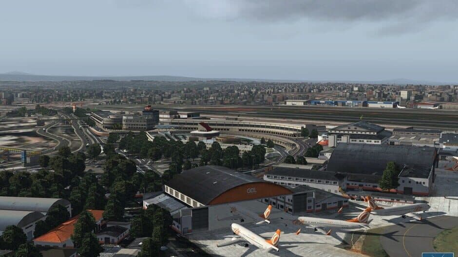 Скриншот 8 из X-Plane 11: Globall Art SBSP - Congonhas Airport