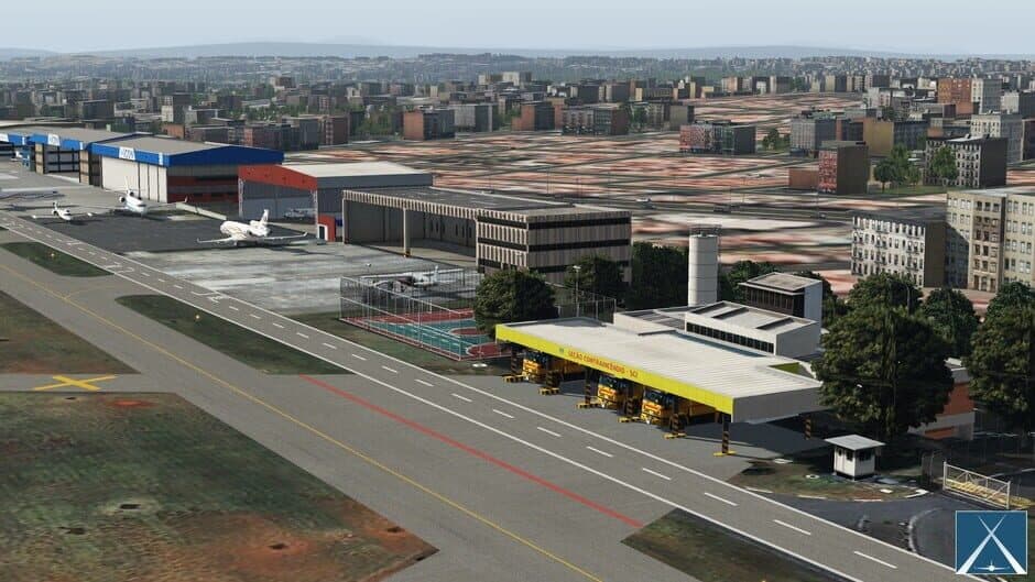 Скриншот 1 из X-Plane 11: Globall Art SBSP - Congonhas Airport