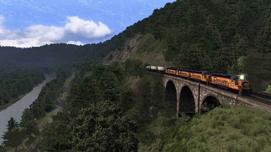 Скриншот 5 из Train Simulator: B&O Mountain Subdivision: Cumberland - Grafton Route