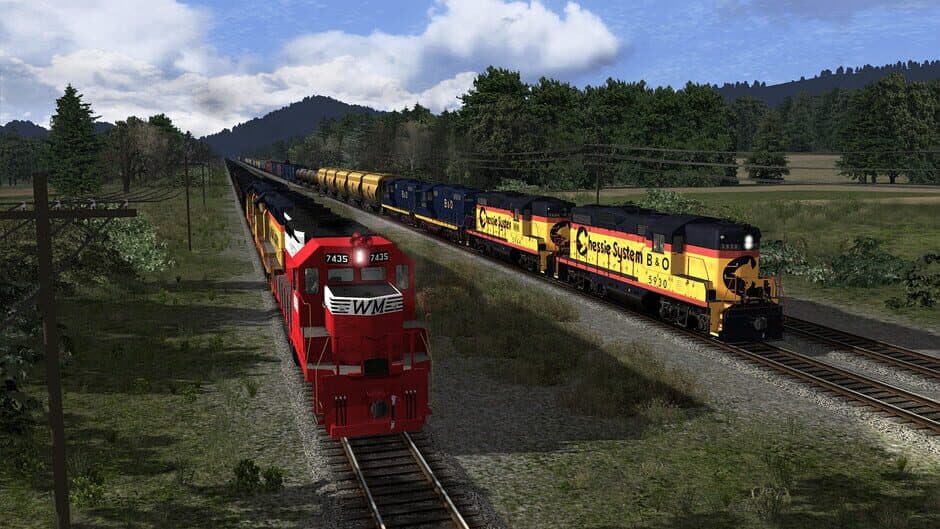 Скриншот 4 из Train Simulator: B&O Mountain Subdivision: Cumberland - Grafton Route