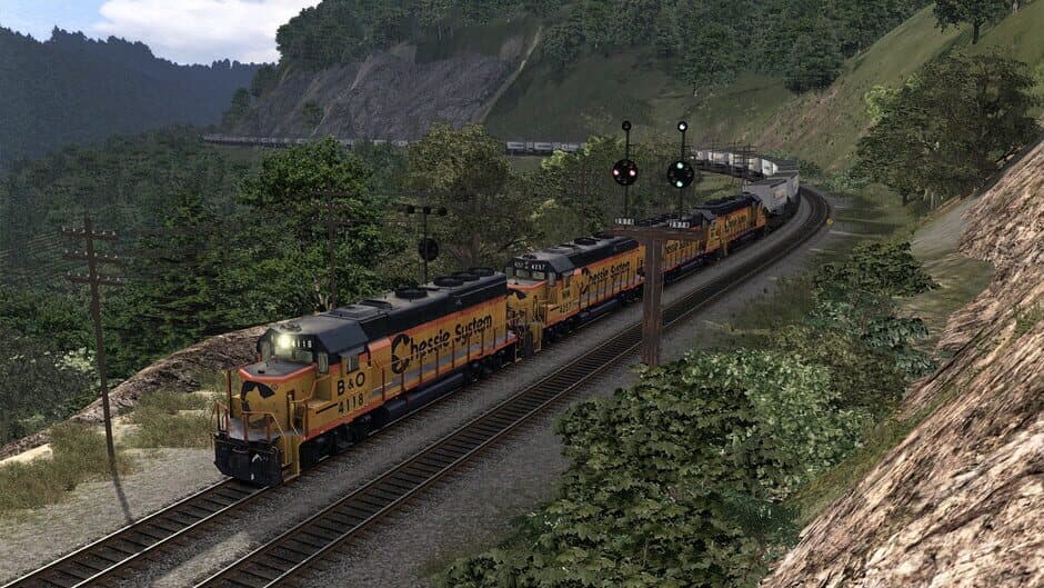 Скриншот 2 из Train Simulator: B&O Mountain Subdivision: Cumberland - Grafton Route