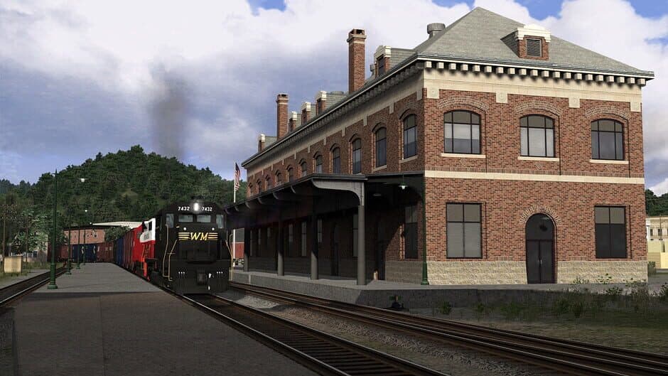 Скриншот 1 из Train Simulator: B&O Mountain Subdivision: Cumberland - Grafton Route