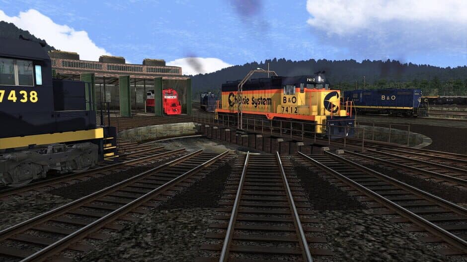 Скриншот 7 из Train Simulator: B&O Mountain Subdivision: Cumberland - Grafton Route