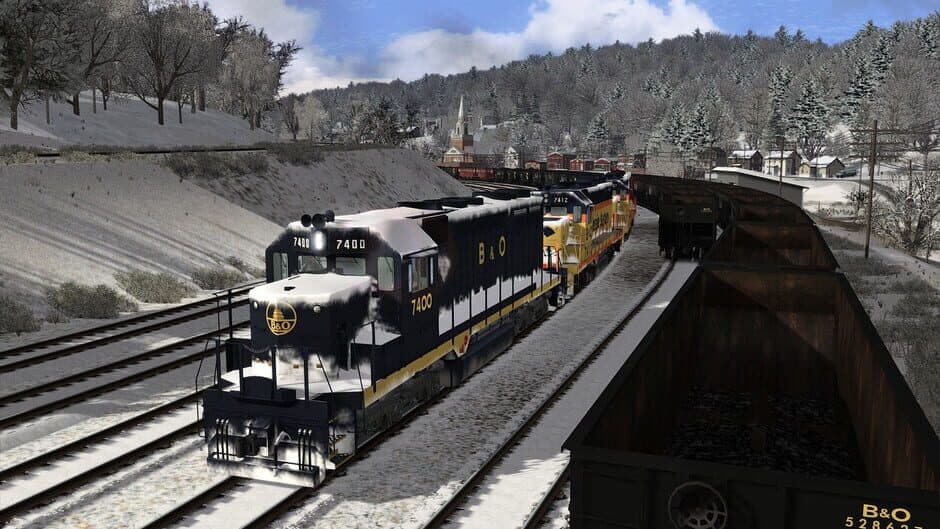 Скриншот 6 из Train Simulator: B&O Mountain Subdivision: Cumberland - Grafton Route