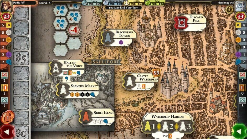 Скриншот 2 из D&D Lords of Waterdeep: Skullport expansion