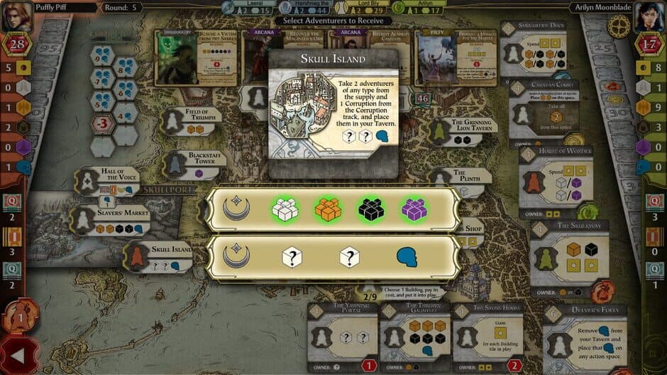 Скриншот 4 из D&D Lords of Waterdeep: Skullport expansion