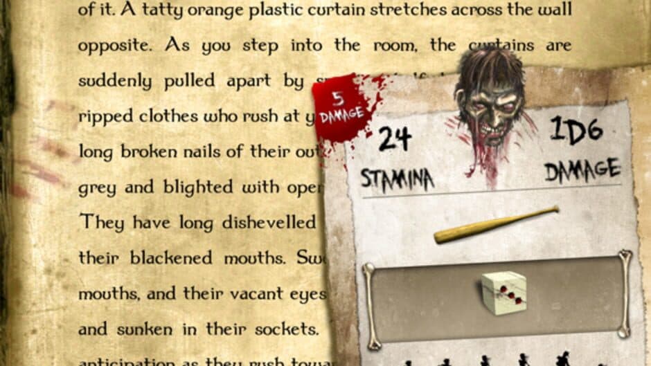 Скриншот 1 из Fighting Fantasy: Blood of the Zombies
