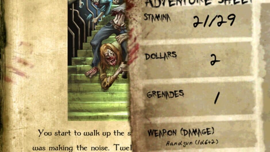Скриншот 4 из Fighting Fantasy: Blood of the Zombies