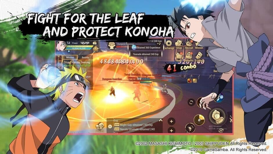 Скриншот 2 из Naruto: Slugfest