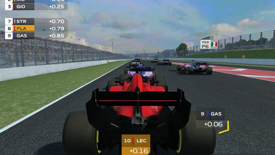 Скриншот 1 из F1 Mobile Racing