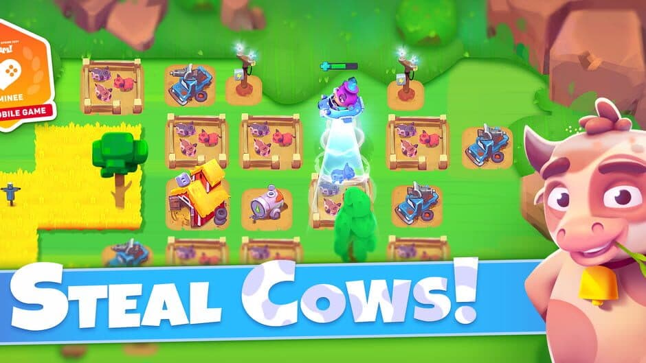 Скриншот 1 из Cowlifters: Clash for Cows
