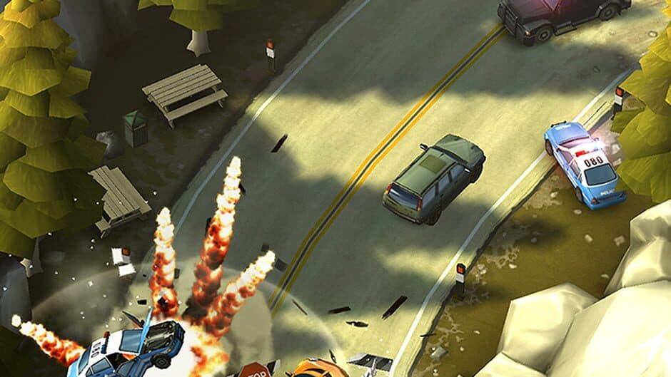 Скриншот 3 из Smash Bandits Racing