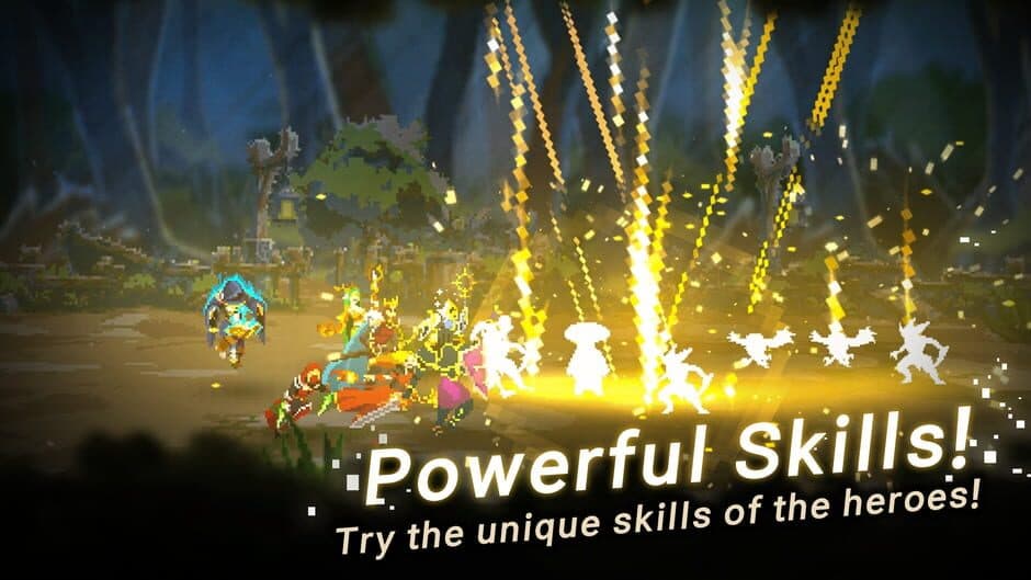 Скриншот 2 из Unknown Heroes Idle