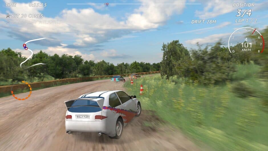 Скриншот 1 из Rally Fury: Extreme Racing