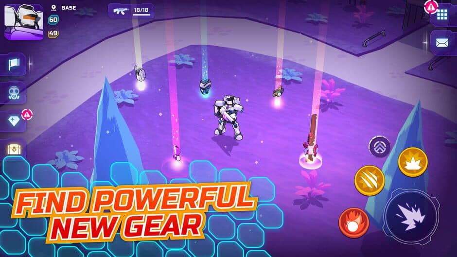 Скриншот 2 из Loot Legends: Robots vs Aliens