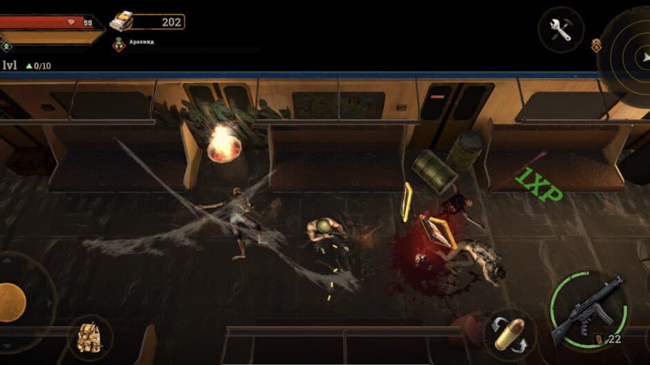 Скриншот 1 из Metro Survival: Zombie Hunter