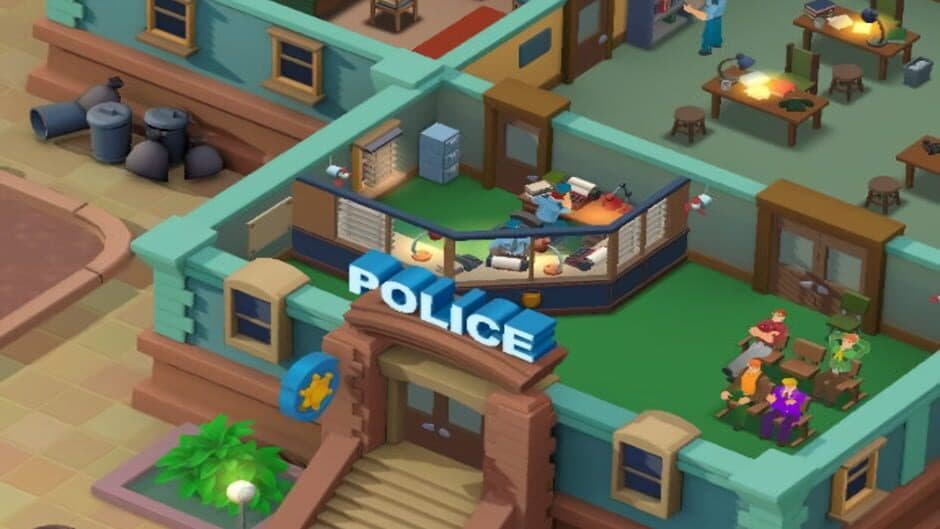 Скриншот 2 из Police Station Cop Inc: Tycoon